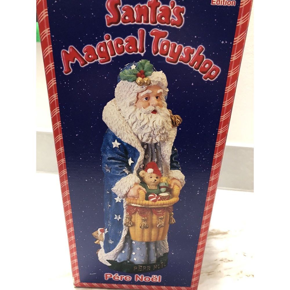 Pere Noel Santa 1995‎ by Santa's Magical Toyshop Christmas Figurine 12" - Picture 3 of 9